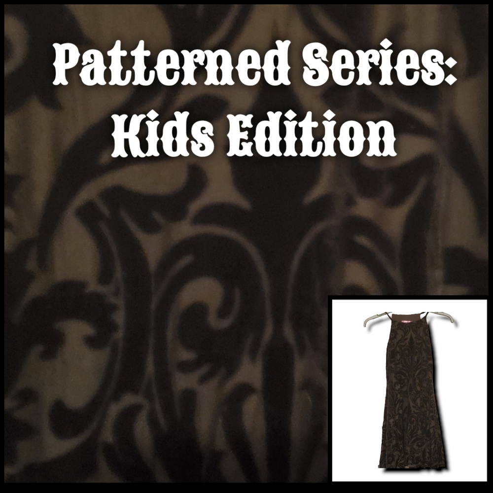 Patterned Series: Velvet Designed Dress